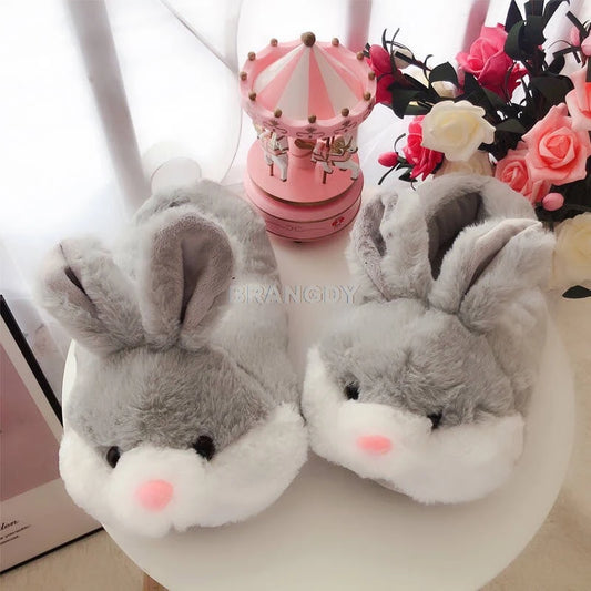 Bunny Plush Slippers